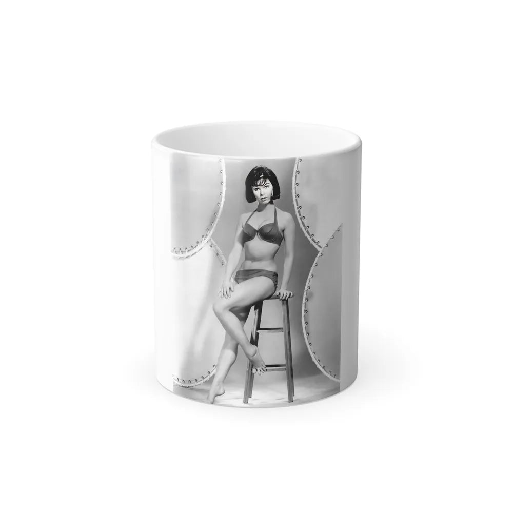 Yvonne Craig #322 (Vintage Female Icons) Color Changing Mug 11oz-11oz-Go Mug Yourself