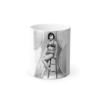 Yvonne Craig #322 (Vintage Female Icons) Color Changing Mug 11oz-11oz-Go Mug Yourself