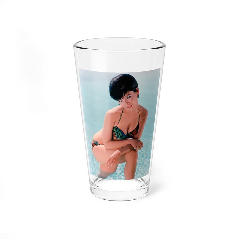 Yvonne Craig #38 (Vintage Female Icon) Pint Glass 16oz 16oz - Go Mug Yourself