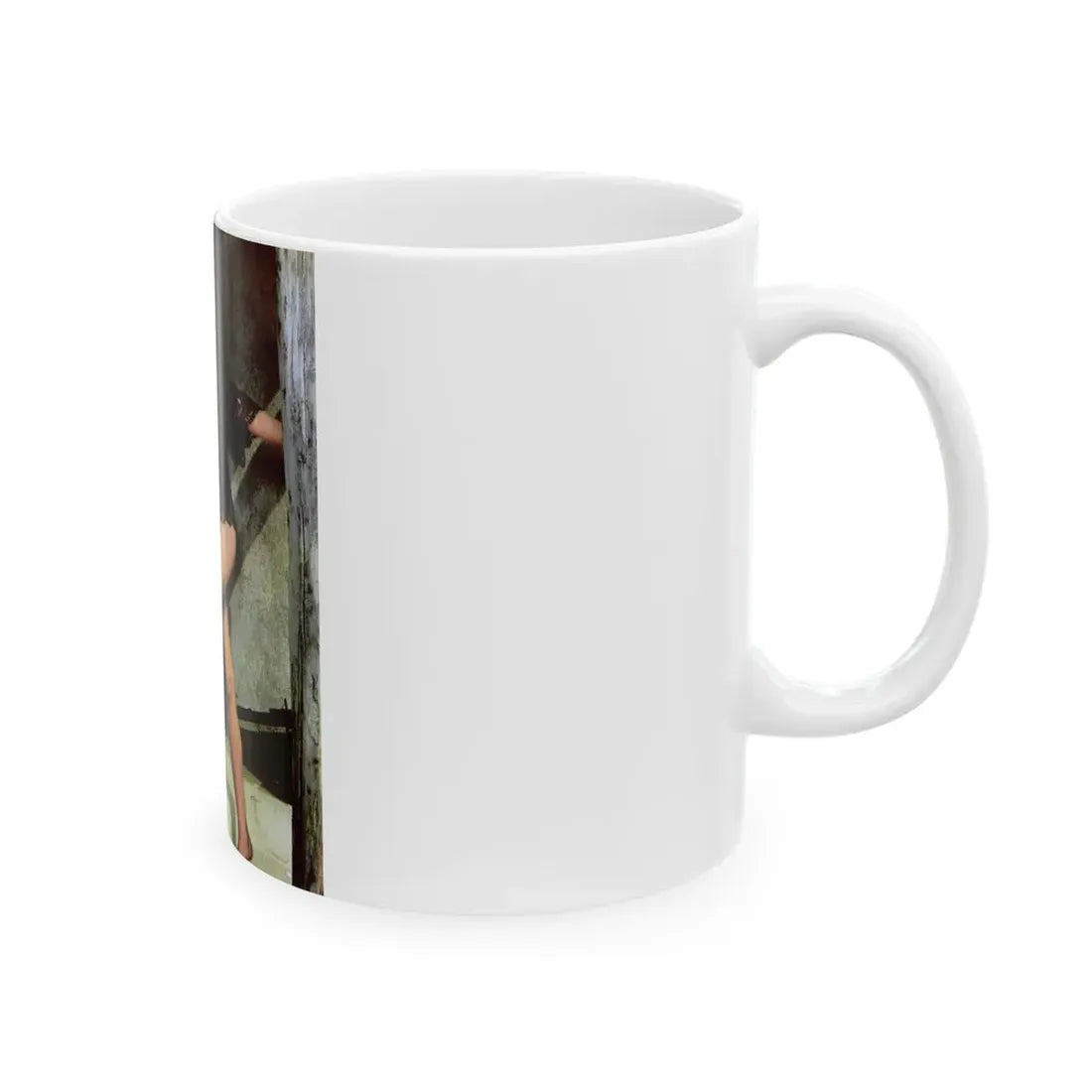 Yvonne Craig #41 (Vintage Female Icon) White Coffee Mug - Go Mug Yourself