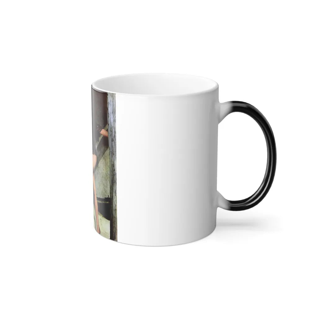 Yvonne Craig #41 (Vintage Female Icons) Color Changing Mug 11oz-Go Mug Yourself