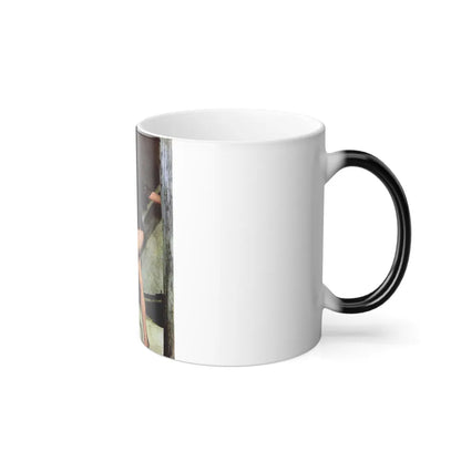 Yvonne Craig #41 (Vintage Female Icons) Color Changing Mug 11oz-Go Mug Yourself