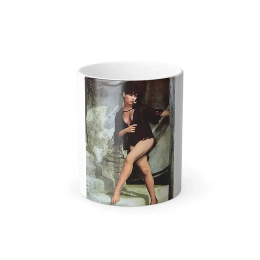 Yvonne Craig #411 (Vintage Female Icon) Color Changing Mug 11oz 11oz - Go Mug Yourself