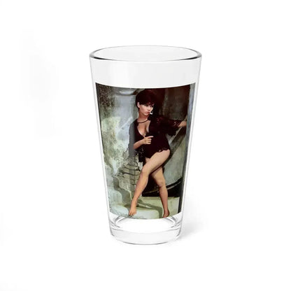 Yvonne Craig #411 (Vintage Female Icon) Pint Glass 16oz 16oz - Go Mug Yourself
