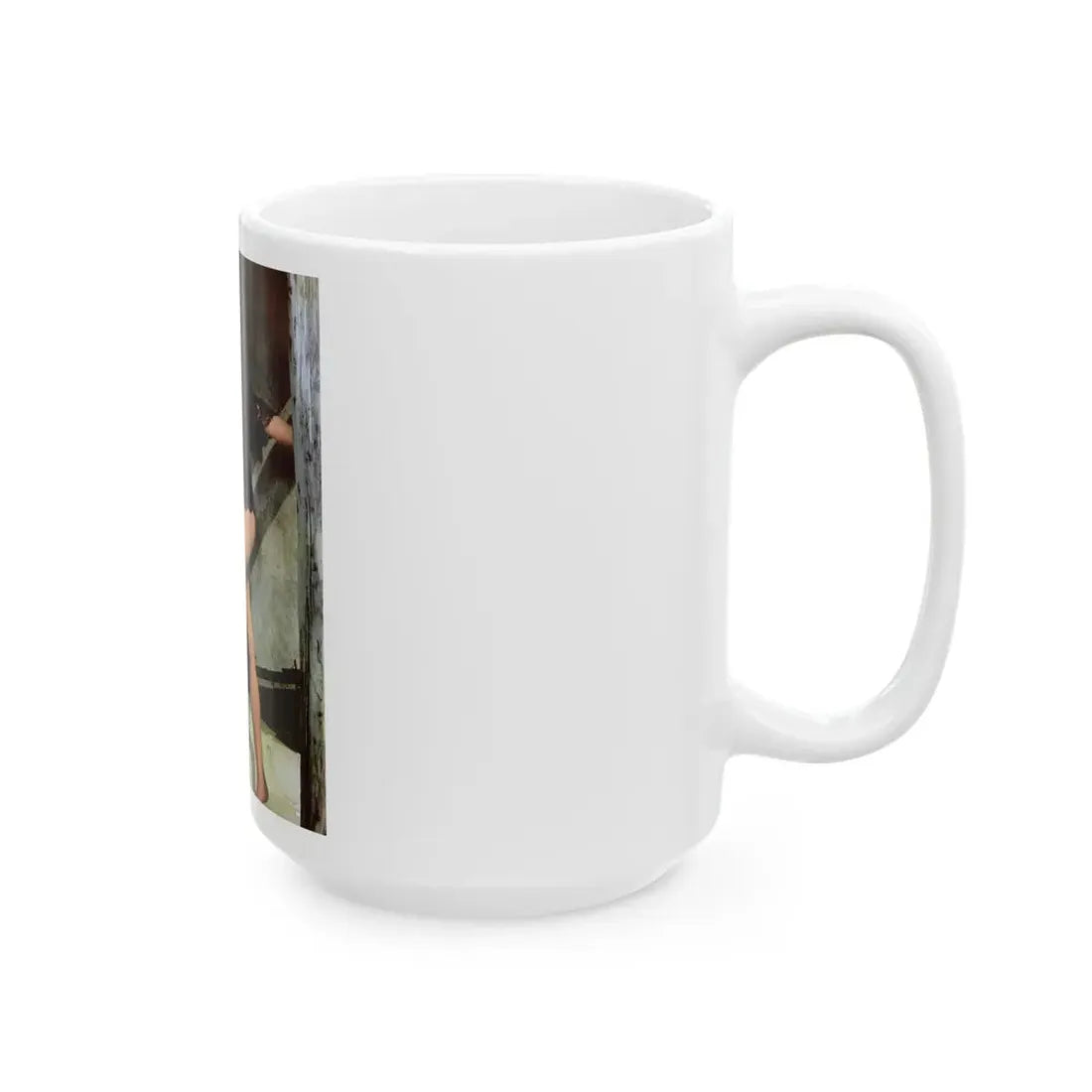 Yvonne Craig #411 (Vintage Female Icon) White Coffee Mug - Go Mug Yourself