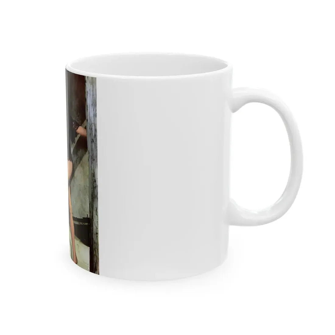 Yvonne Craig #411 (Vintage Female Icon) White Coffee Mug - Go Mug Yourself