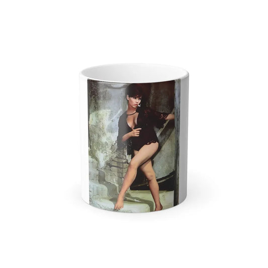Yvonne Craig #411 (Vintage Female Icons) Color Changing Mug 11oz-11oz-Go Mug Yourself