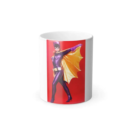 Yvonne Craig #44 - Batgirl Photo (Vintage Female Icon) Color Changing Mug 11oz 11oz - Go Mug Yourself