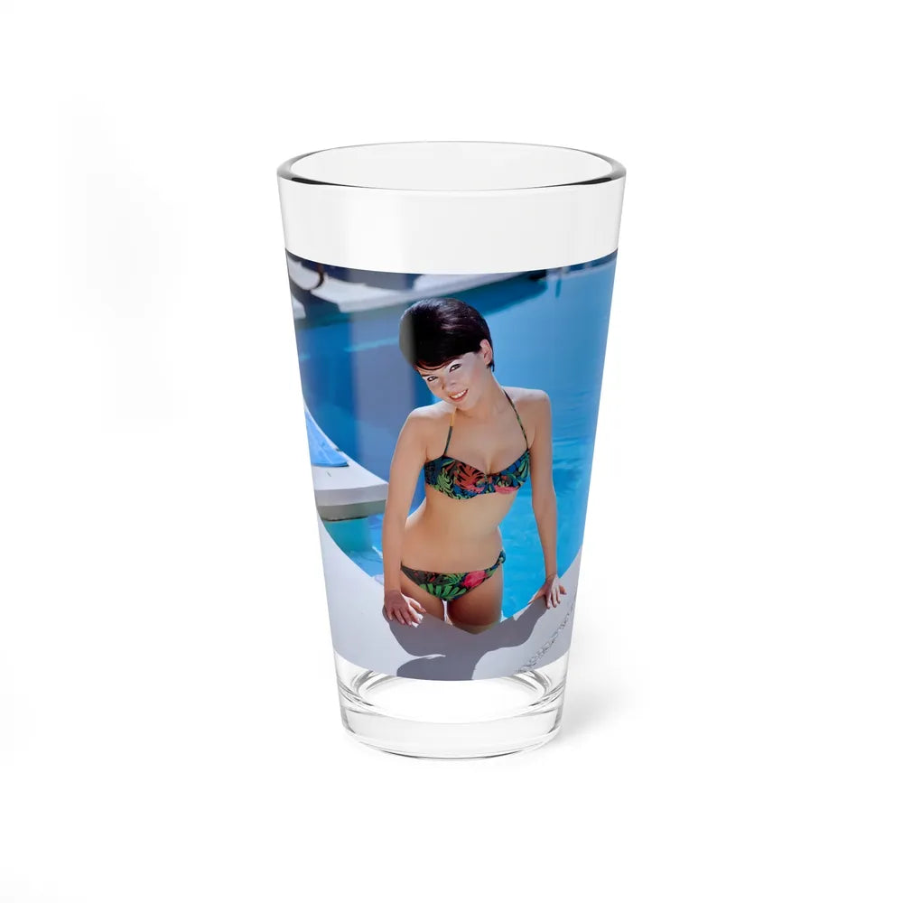 Yvonne Craig #57 (Vintage Female Icon) Pint Glass 16oz 16oz - Go Mug Yourself
