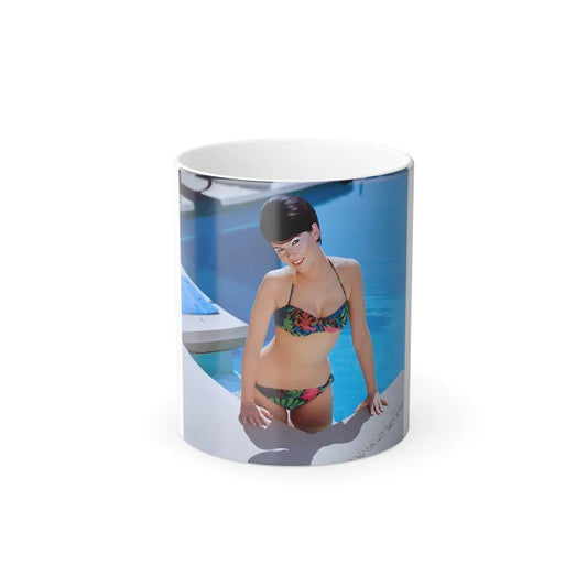 Yvonne Craig #57 (Vintage Female Icons) Color Changing Mug 11oz-11oz-Go Mug Yourself