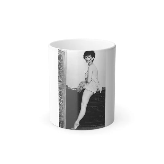 Yvonne Craig #66 (Vintage Female Icons) Color Changing Mug 11oz-11oz-Go Mug Yourself