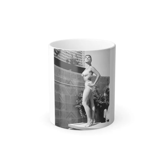 Yvonne Craig #83 (Vintage Female Icons) Color Changing Mug 11oz-11oz-Go Mug Yourself