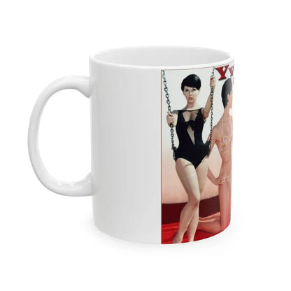 Yvonne Craig #85 - Collage Wallpaper (Vintage Female Icon) White Coffee Mug - Go Mug Yourself