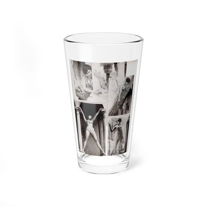 Yvonne Craig #90 (Vintage Female Icon) Pint Glass 16oz 16oz - Go Mug Yourself