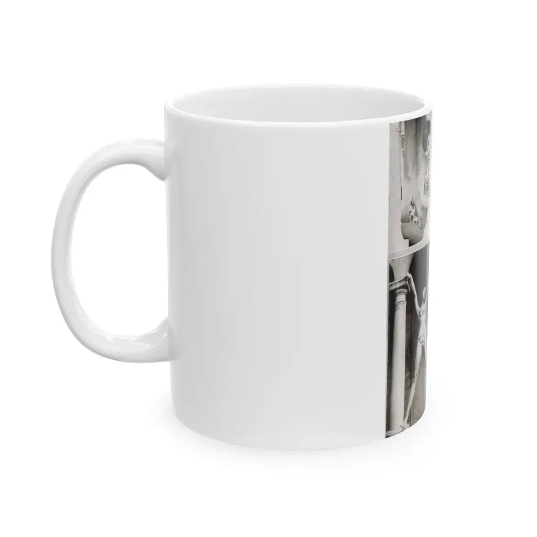 Yvonne Craig #90 (Vintage Female Icon) White Coffee Mug - Go Mug Yourself