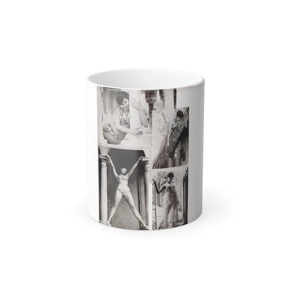 Yvonne Craig #90 (Vintage Female Icons) Color Changing Mug 11oz-11oz-Go Mug Yourself