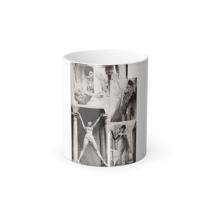 Yvonne Craig #90 (Vintage Female Icons) Color Changing Mug 11oz-11oz-Go Mug Yourself