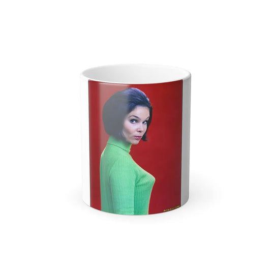 Yvonne Craig #95 (Vintage Female Icons) Color Changing Mug 11oz-11oz-Go Mug Yourself