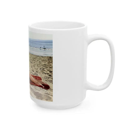 Yvonne Craig #96 (Vintage Female Icon) White Coffee Mug - Go Mug Yourself