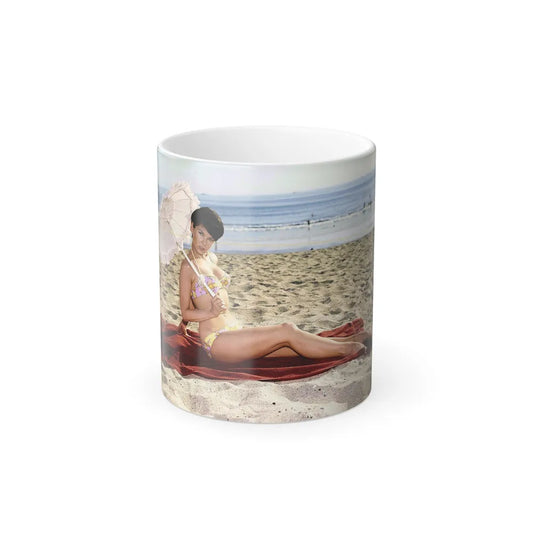 Yvonne Craig #96 (Vintage Female Icons) Color Changing Mug 11oz-11oz-Go Mug Yourself