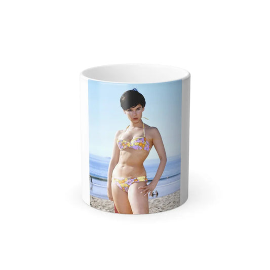 Yvonne Craig #98 (Vintage Female Icons) Color Changing Mug 11oz-11oz-Go Mug Yourself
