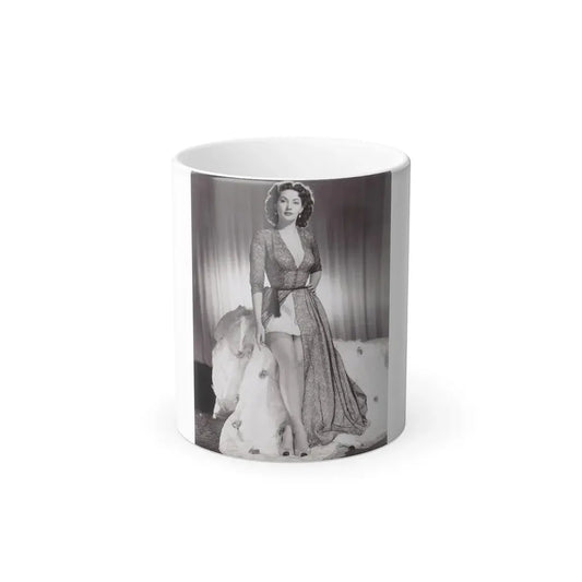 Yvonne DeCarlo #112 (Vintage Female Icon) Color Changing Mug 11oz 11oz - Go Mug Yourself
