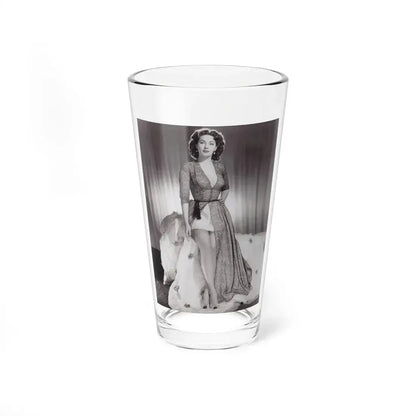 Yvonne DeCarlo #112 (Vintage Female Icon) Pint Glass 16oz 16oz - Go Mug Yourself
