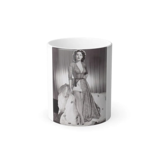 Yvonne DeCarlo #112 (Vintage Female Icons) Color Changing Mug 11oz-11oz-Go Mug Yourself