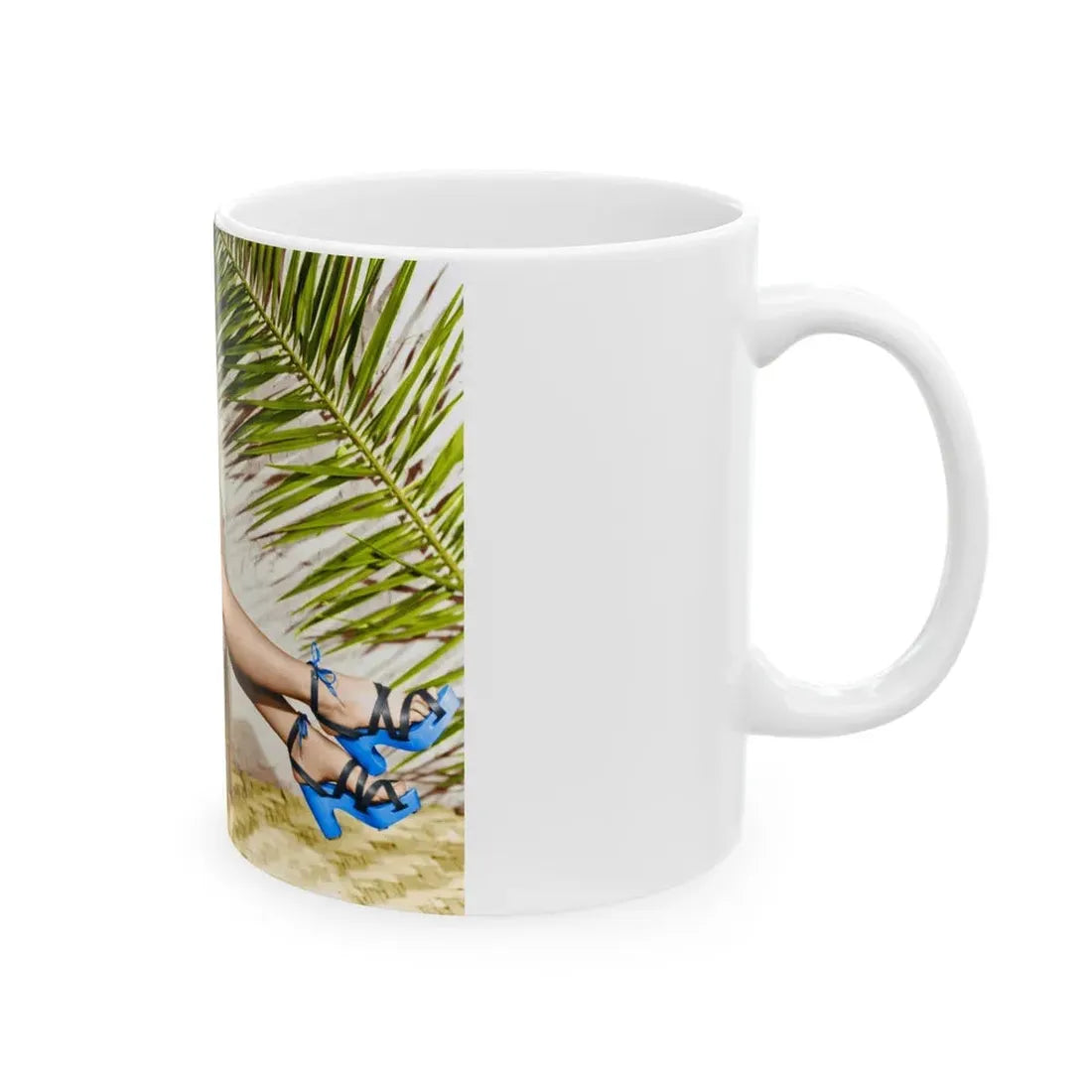 Yvonne DeCarlo #131 (Vintage Female Icon) White Coffee Mug - Go Mug Yourself