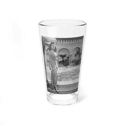 Yvonne DeCarlo #134 (Vintage Female Icon) Pint Glass 16oz 16oz - Go Mug Yourself