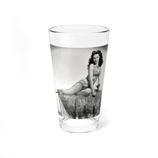 Yvonne DeCarlo #137 (Vintage Female Icon) Pint Glass 16oz 16oz - Go Mug Yourself