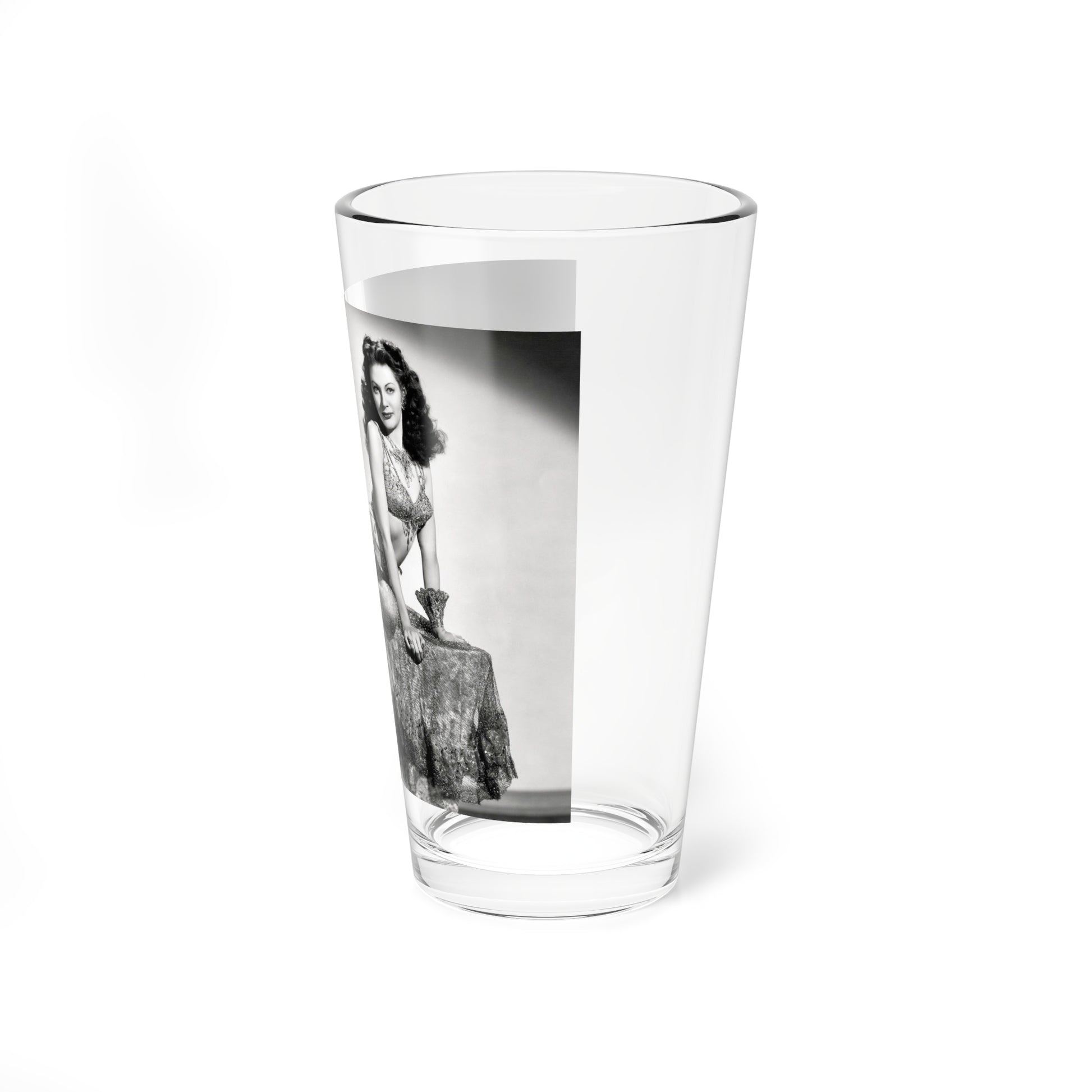 Yvonne DeCarlo #137 (Vintage Female Icon) Pint Glass 16oz-Go Mug Yourself