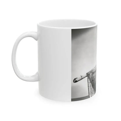 Yvonne DeCarlo #137 (Vintage Female Icon) White Coffee Mug - Go Mug Yourself