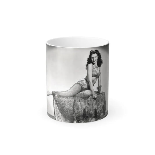 Yvonne DeCarlo #137 (Vintage Female Icons) Color Changing Mug 11oz-Go Mug Yourself