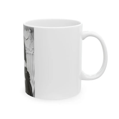 Yvonne DeCarlo #1381 (Vintage Female Icon) White Coffee Mug-Go Mug Yourself