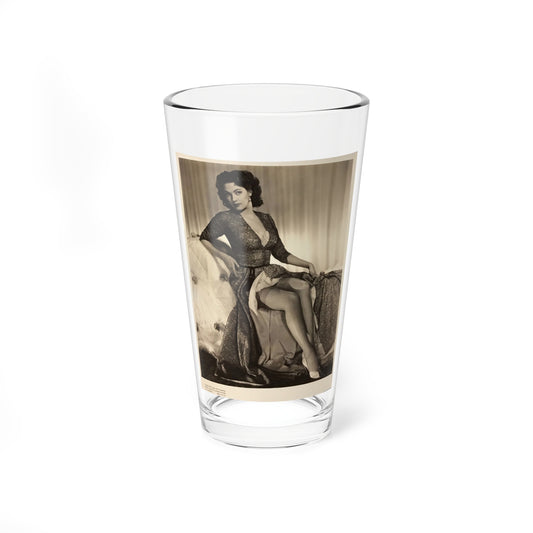 Yvonne DeCarlo #147 (Vintage Female Icon) Pint Glass 16oz-16oz-Go Mug Yourself