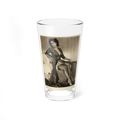 Yvonne DeCarlo #147 (Vintage Female Icon) Pint Glass 16oz 16oz - Go Mug Yourself