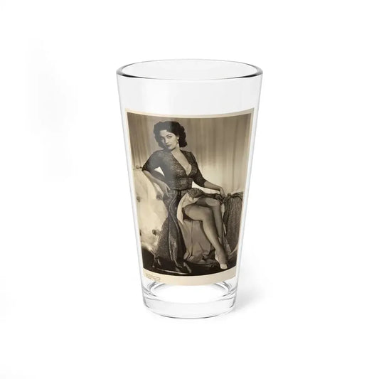 Yvonne DeCarlo #147 (Vintage Female Icon) Pint Glass 16oz 16oz - Go Mug Yourself