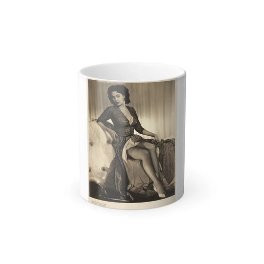 Yvonne DeCarlo #147 (Vintage Female Icons) Color Changing Mug 11oz-Go Mug Yourself