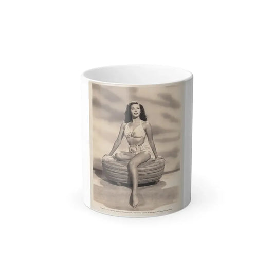 Yvonne DeCarlo #150 (Vintage Female Icon) Color Changing Mug 11oz Default Title - Go Mug Yourself