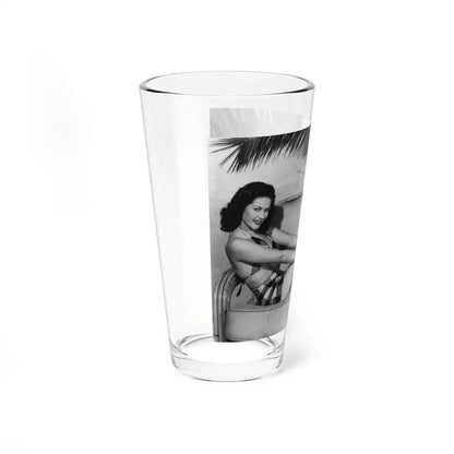 Yvonne DeCarlo #34 (Vintage Female Icon) Pint Glass 16oz - Go Mug Yourself