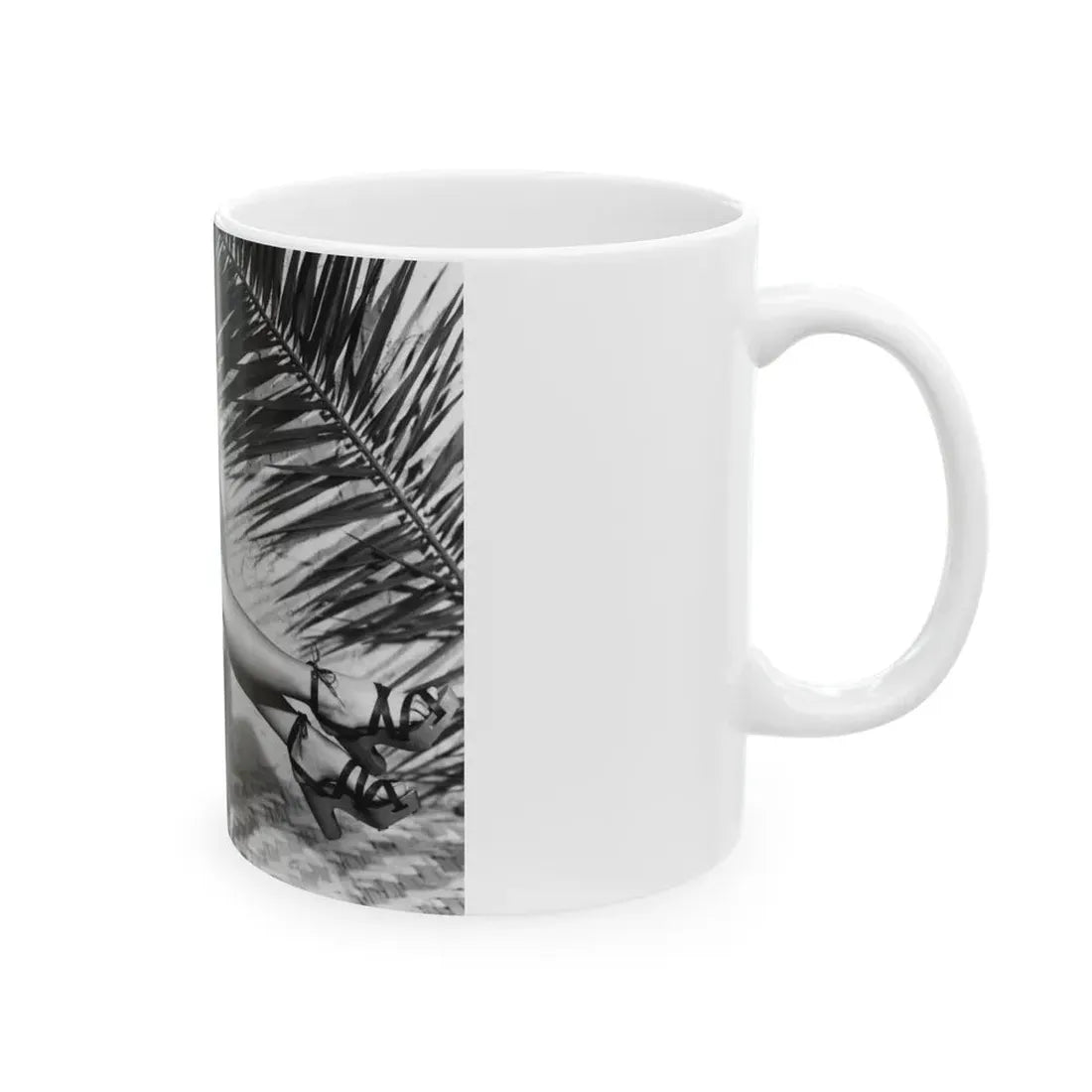 Yvonne DeCarlo #34 (Vintage Female Icon) White Coffee Mug - Go Mug Yourself