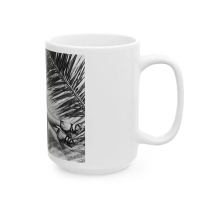 Yvonne DeCarlo #34 (Vintage Female Icon) White Coffee Mug - Go Mug Yourself