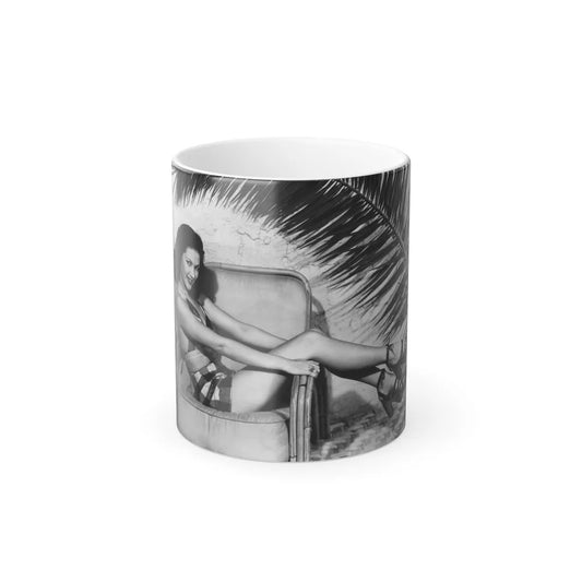 Yvonne DeCarlo #34 (Vintage Female Icons) Color Changing Mug 11oz-11oz-Go Mug Yourself