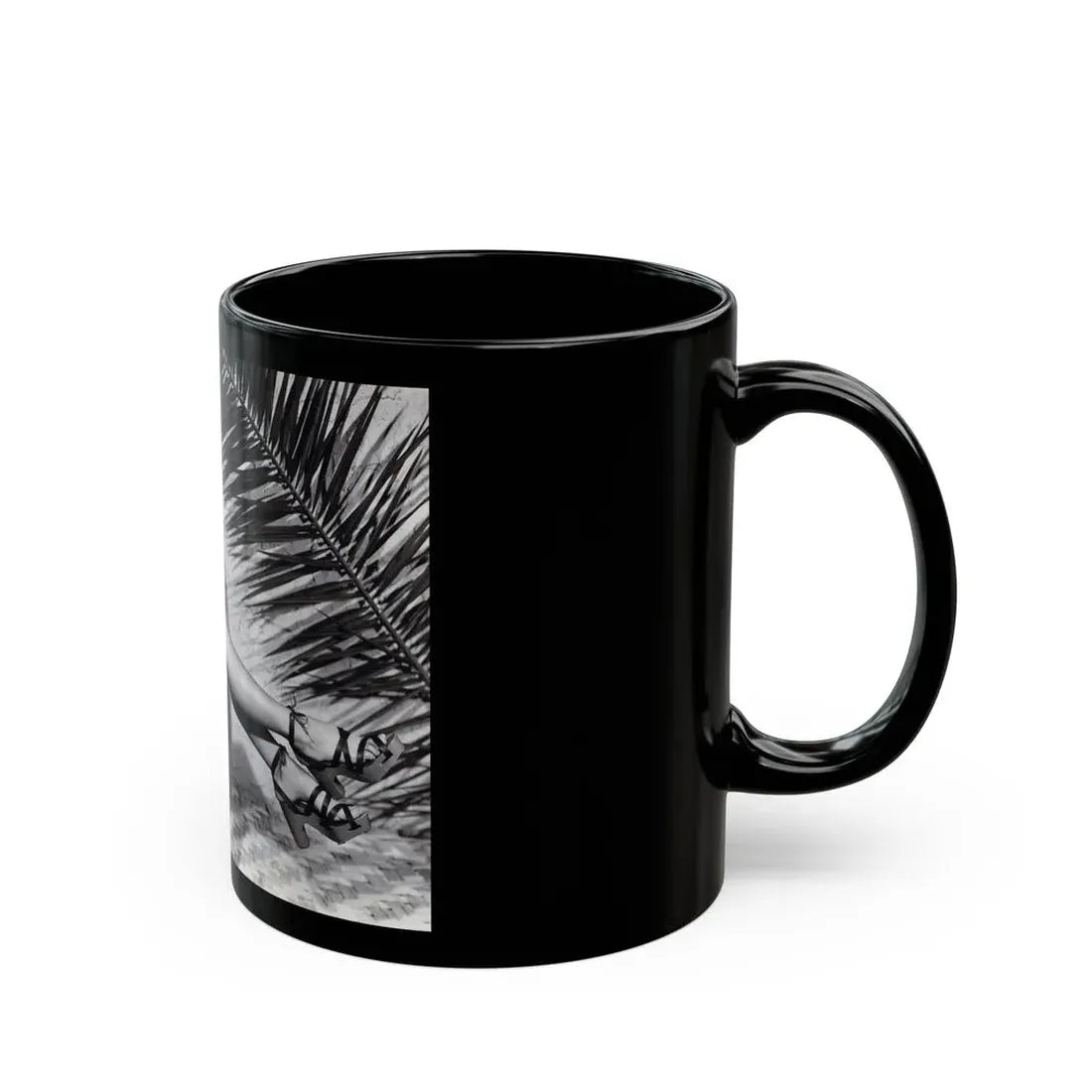 Yvonne DeCarlo #341 (Vintage Female Icon) Black Coffee Mug - Go Mug Yourself