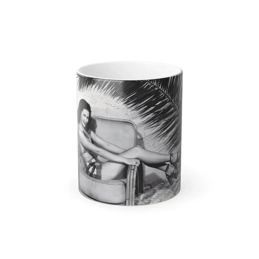 Yvonne DeCarlo #341 (Vintage Female Icon) Color Changing Mug 11oz Default Title - Go Mug Yourself