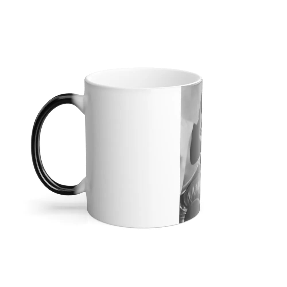 Yvonne DeCarlo #52 (Vintage Female Icons) Color Changing Mug 11oz-Go Mug Yourself
