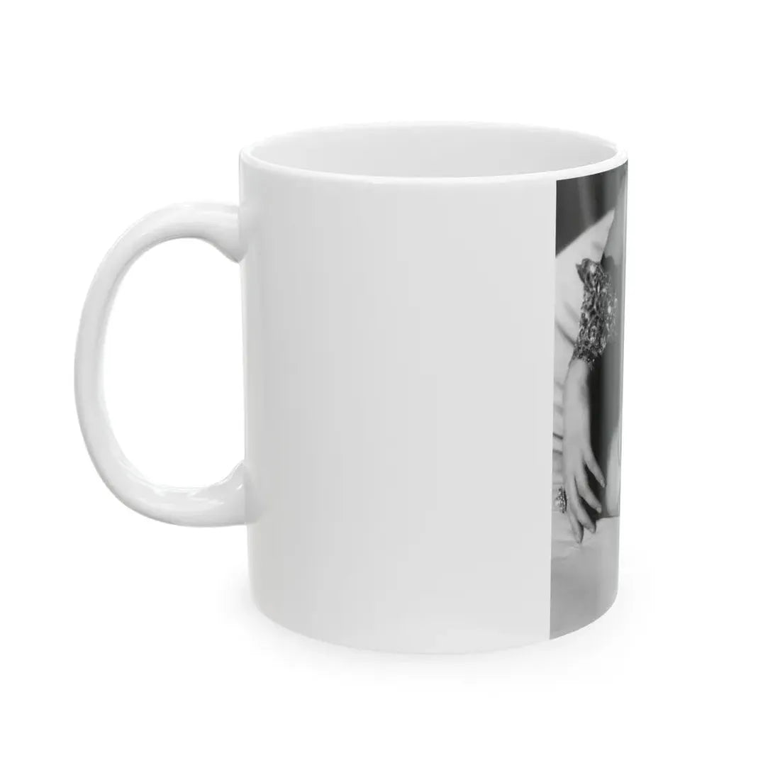 Yvonne DeCarlo #58 (Vintage Female Icon) White Coffee Mug - Go Mug Yourself