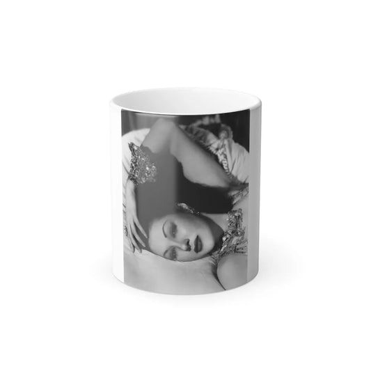 Yvonne DeCarlo #58 (Vintage Female Icons) Color Changing Mug 11oz-11oz-Go Mug Yourself