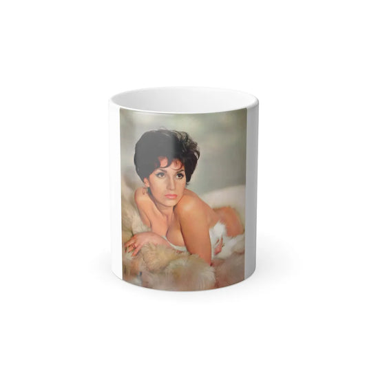 Yvonne Romaine #013 (Vintage Female Icons) Color Changing Mug 11oz-Go Mug Yourself